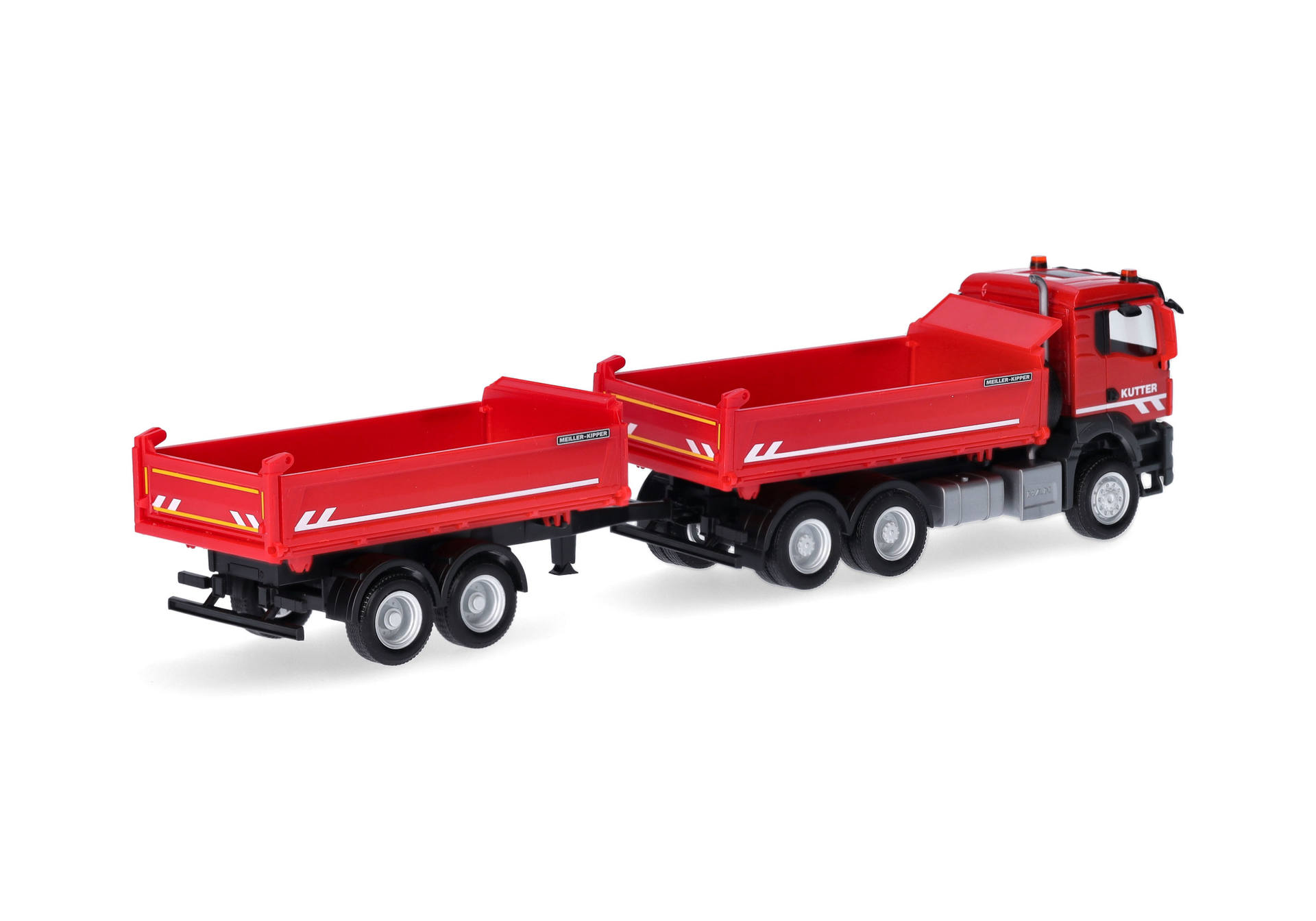 MAN TGS NN Baukipper-Hängerzug "Kutter" (Bayern / Memmingen)