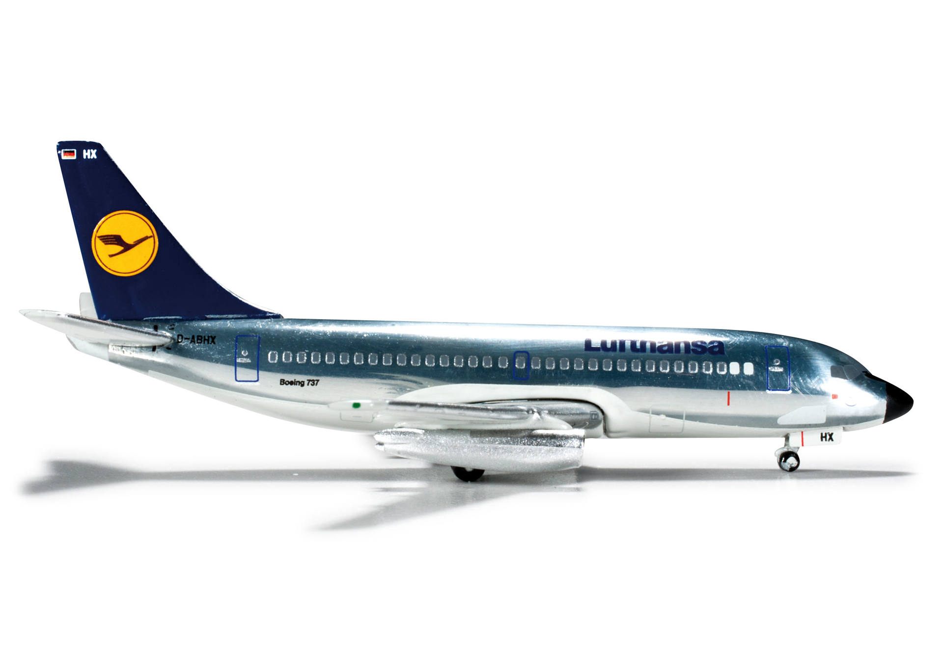 Lufthansa Boeing 737-200 "silver colors"