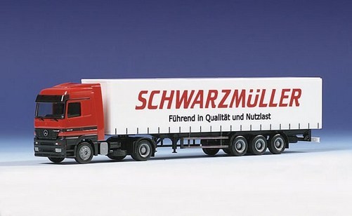 Mercedes-Benz Actros LH Curtain Planner Saddle Train 2a/3a