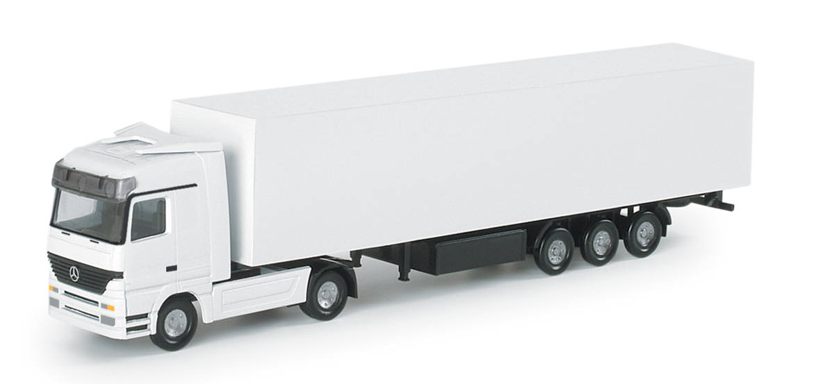 Mercedes-Benz Actros box semitrailer