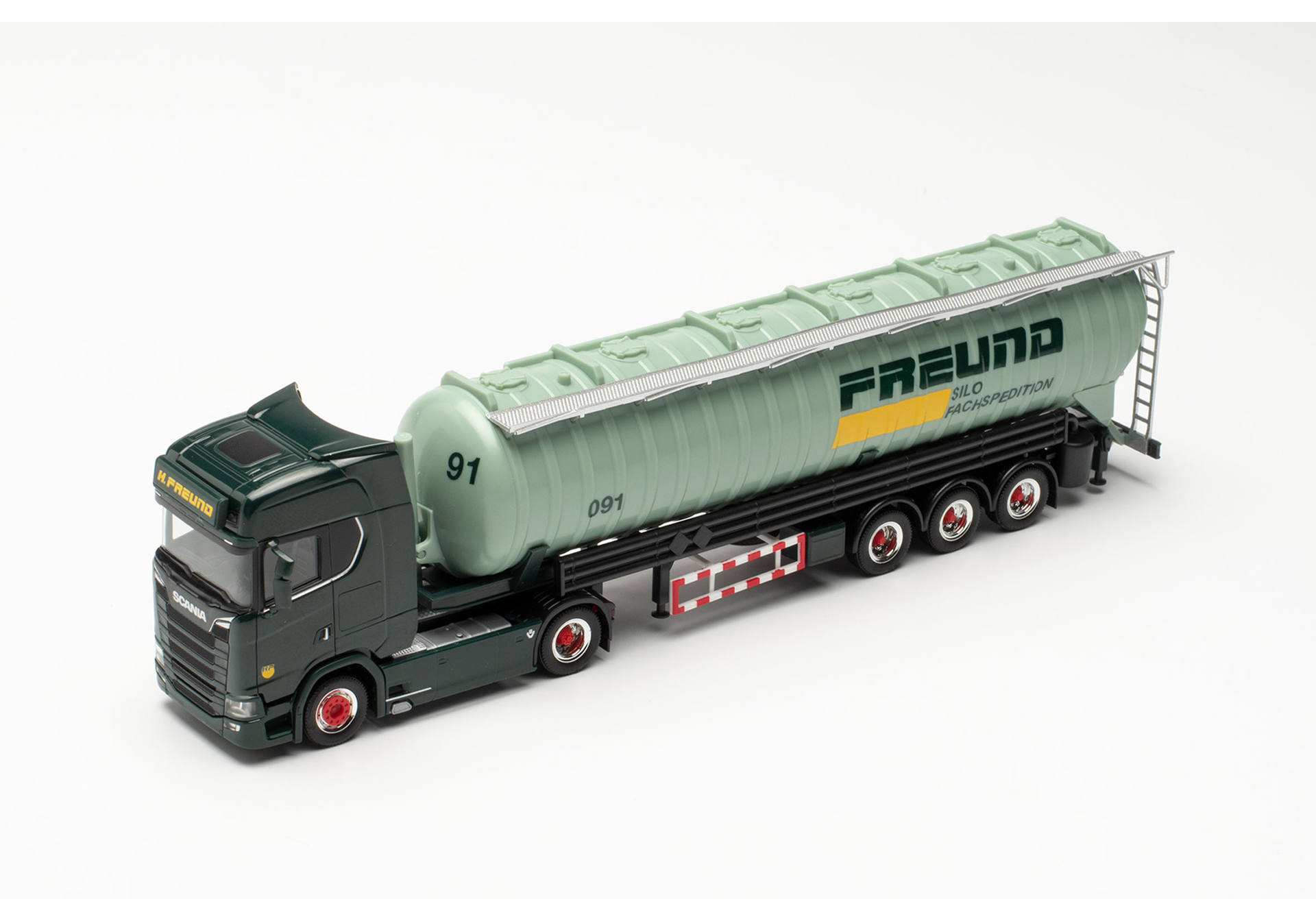 Scania CS 20 HD Saugsilo-Sattelzug „Spedition Freund“
