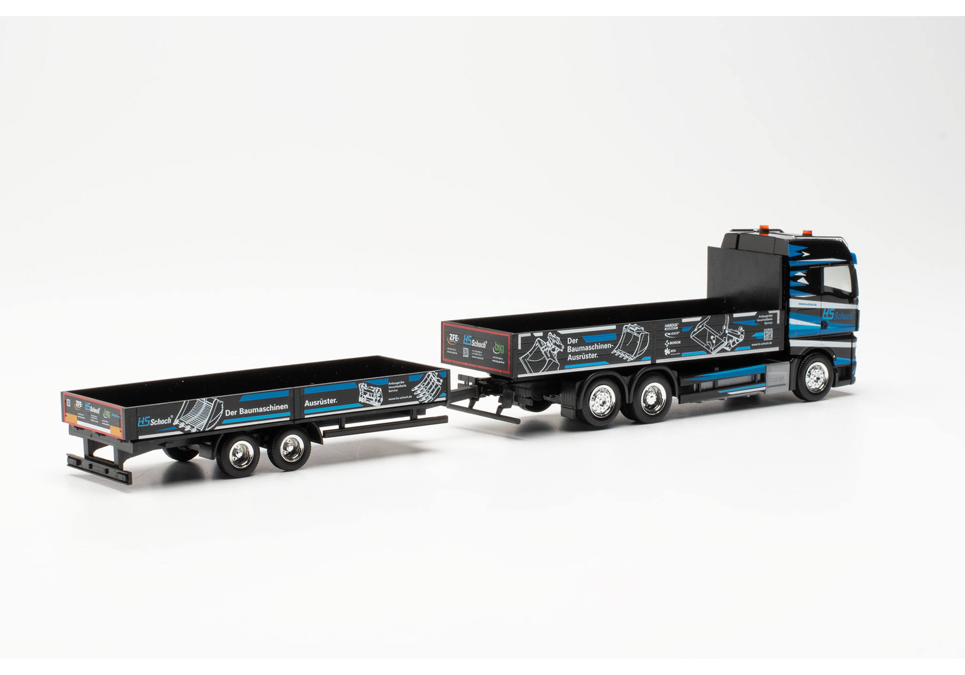 MAN TGX GM Tandempritschen-Hängerzug HS Schoch