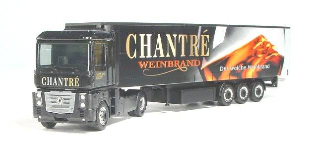 Renault Magnum facelift curtain canvas semitrailer "Chantré"