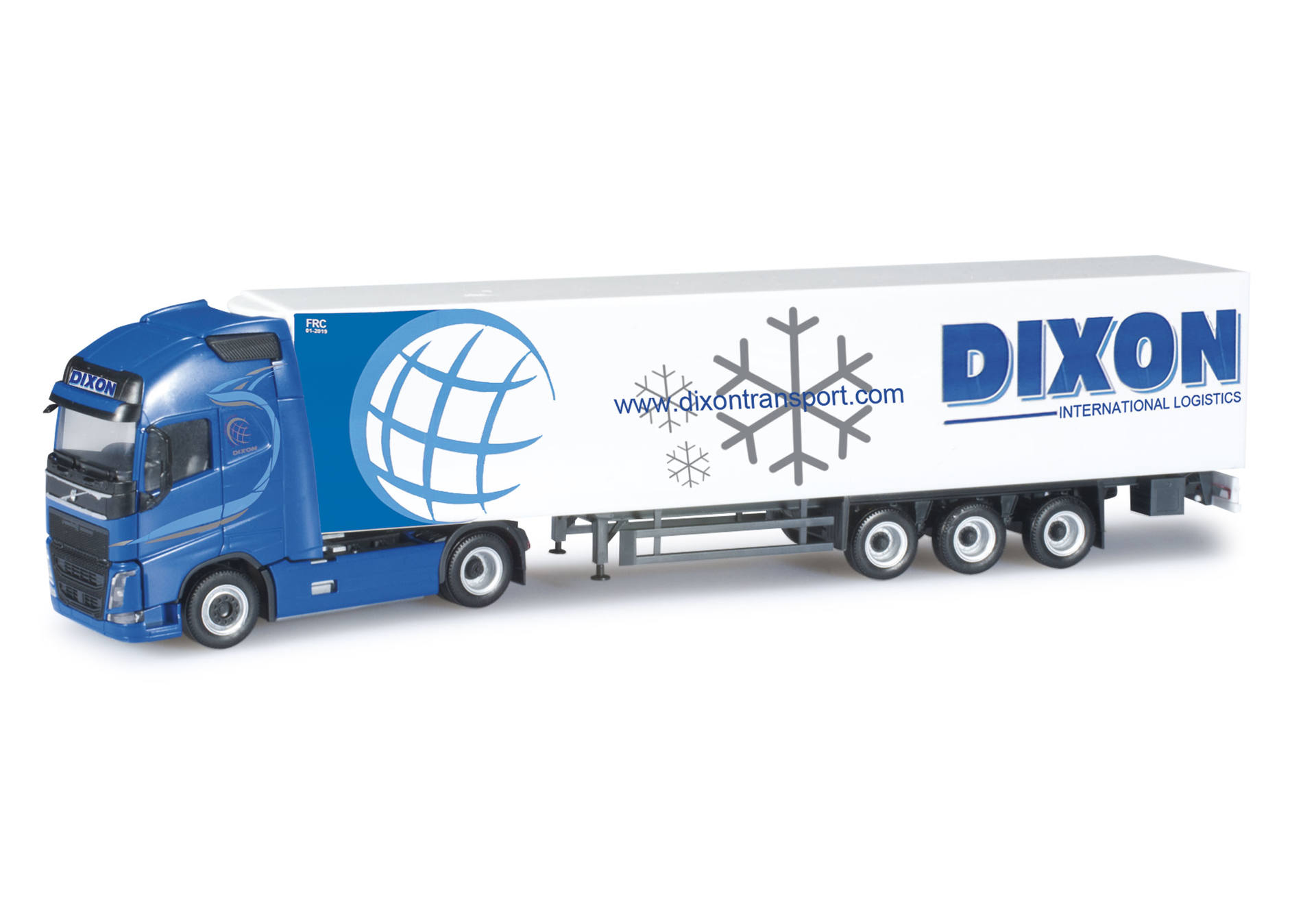 Volvo FH Gl. XL refrigerated box semitrailer "Dixon" (IRL)