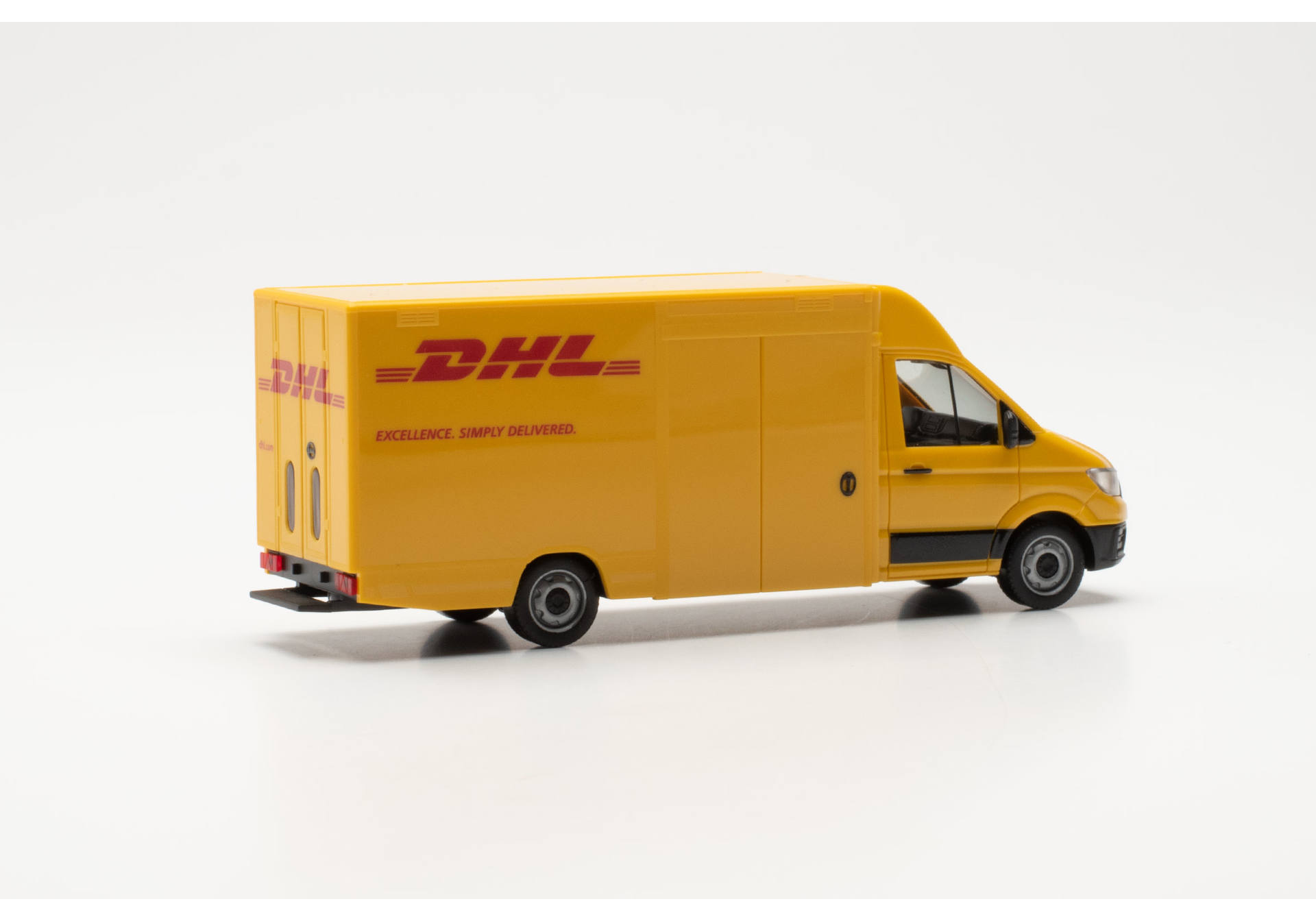 MAN TGE packaging distribution vehicle "Deutsche Post / DHL"