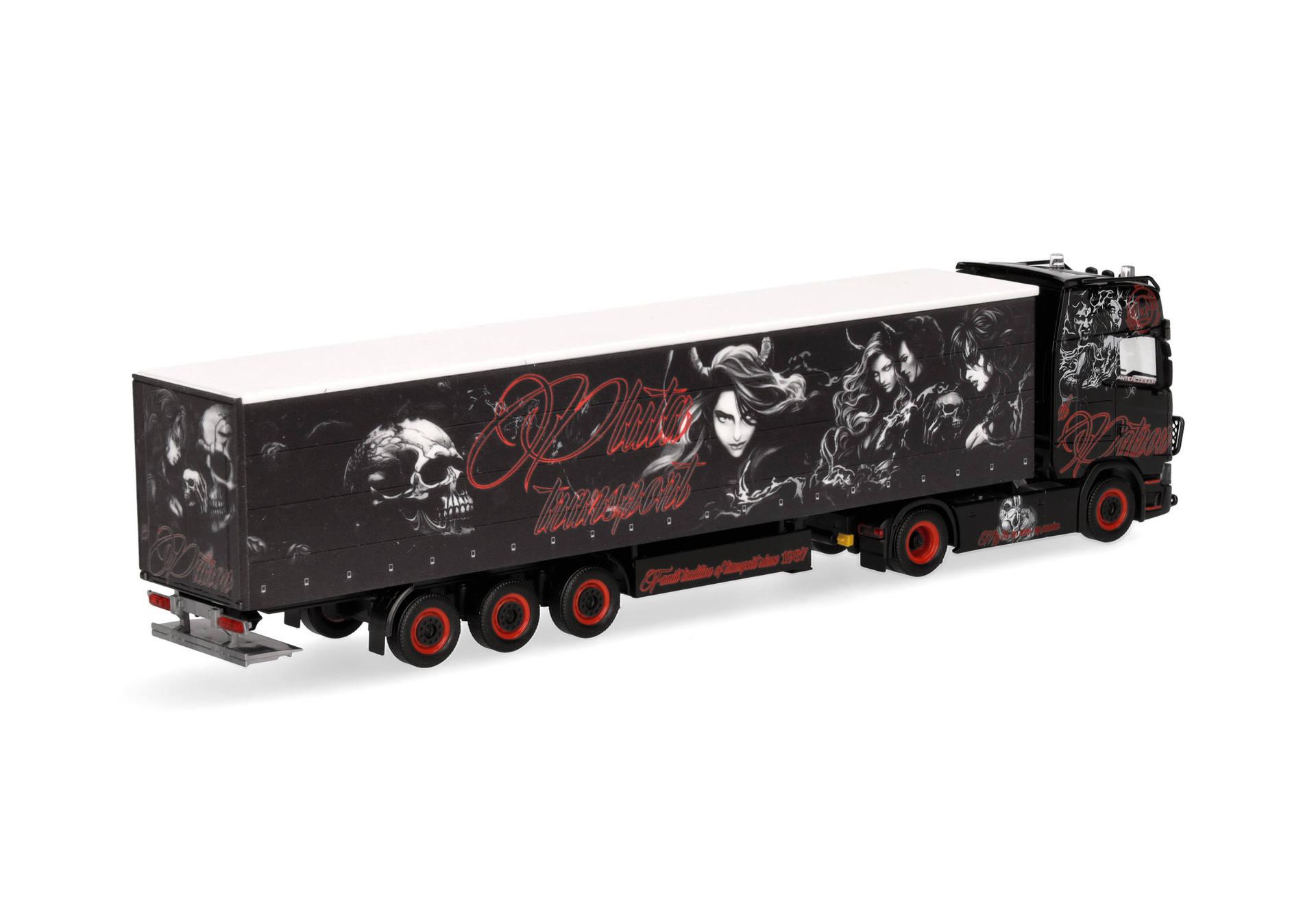 Scania CS 20 HD curtain canvas semitrailer "Pluta Transport" (Poland)