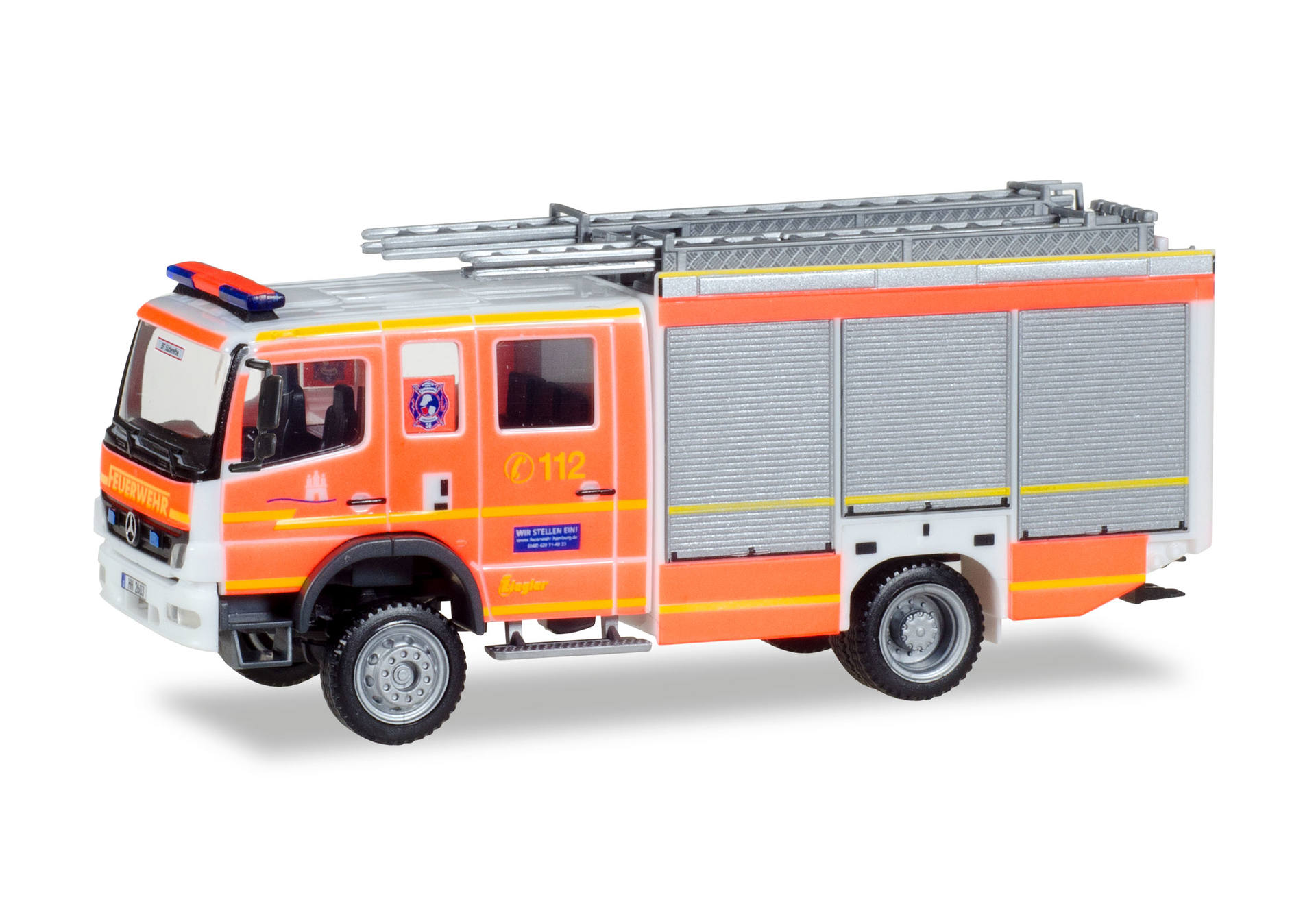 Mercedes-Benz Atego Fire and Rescue Station "Hamburg-Süderelbe"