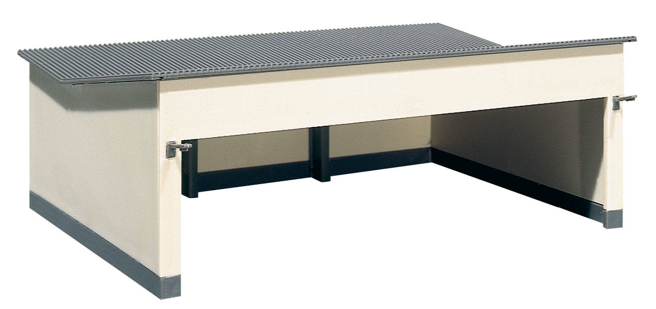 Herpa Military: Building set vehicle shelter, length 180 mm x width 150 mm x height 75 mm