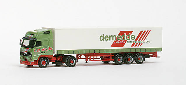 Volvo FH XL curtain canvas semitrailer "Dernedde"