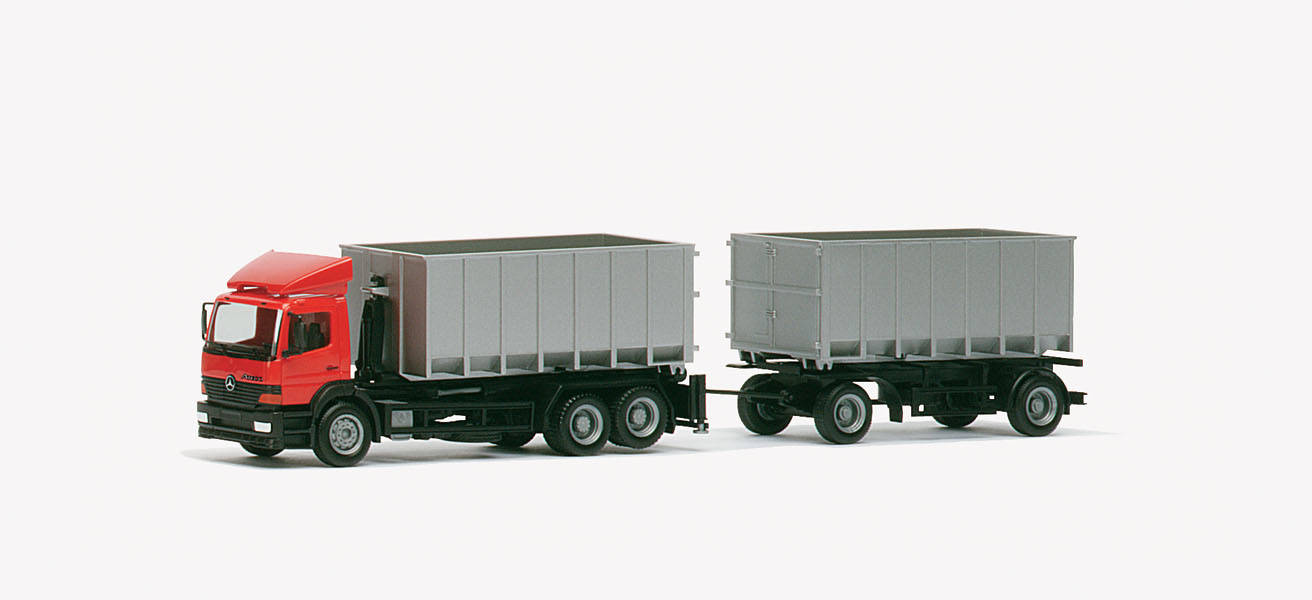 Mercedes-Benz Atego container trailer