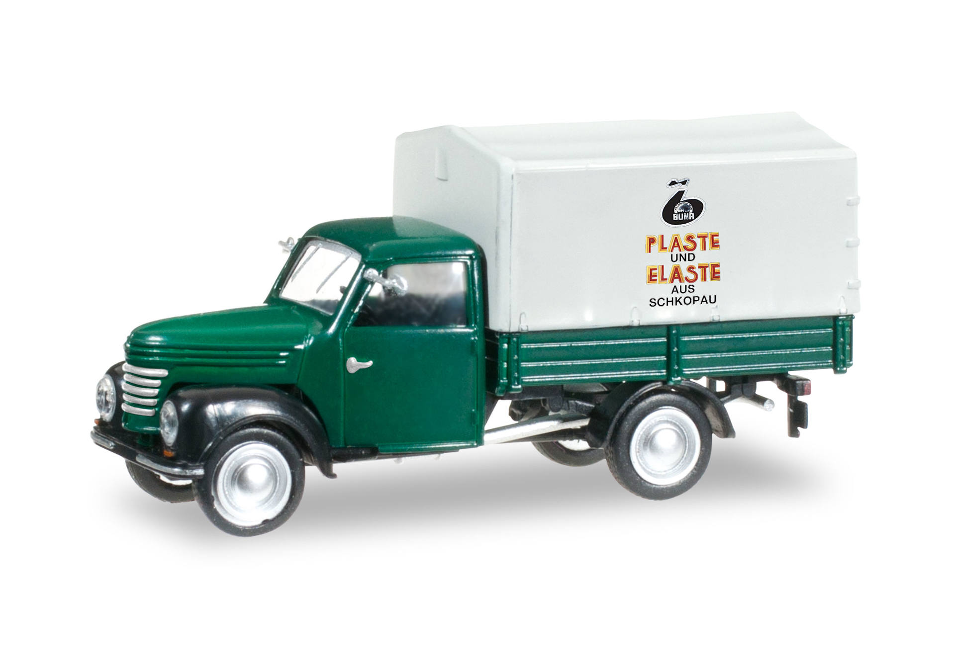 Framo 901/2 Planen-LKW "Plaste & Elaste aus Schkopau"