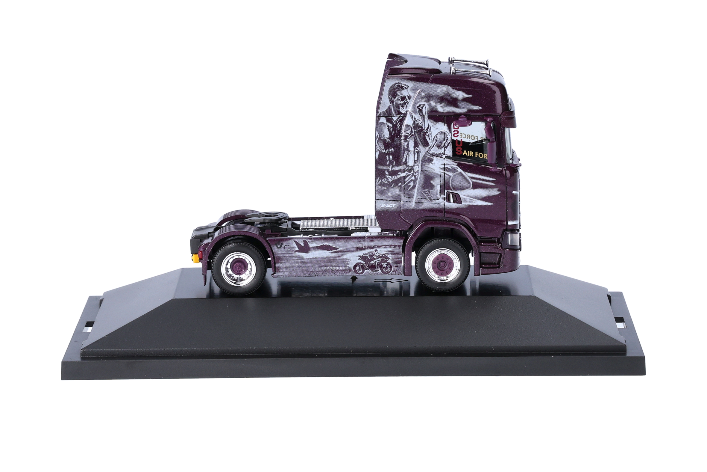 Scania CS 20 high roof, rigid tractor 2 axles "Stelzl/Top Gun" (Bavaria/Heideck)