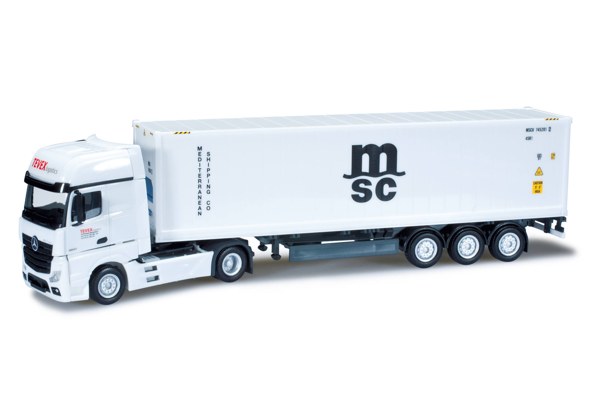 Mercedes-Benz Actros Giga container trailer "MSC"