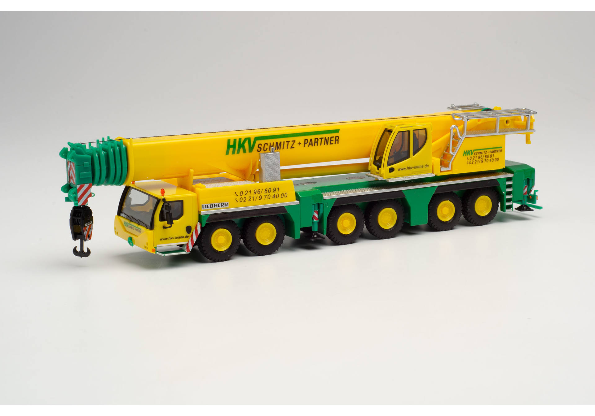 Herpa Liebherr LTM 1300-6.2 mobile crane „HKV Krane“ 312882