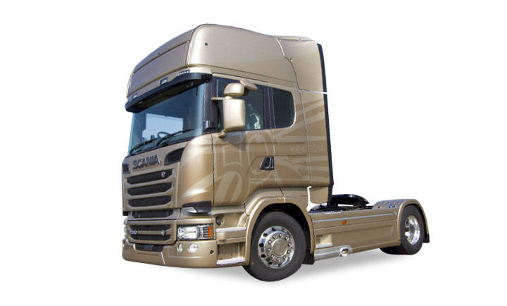 Scania R 2013 TL rigid tractor "Scania U.K. Golden Griffin