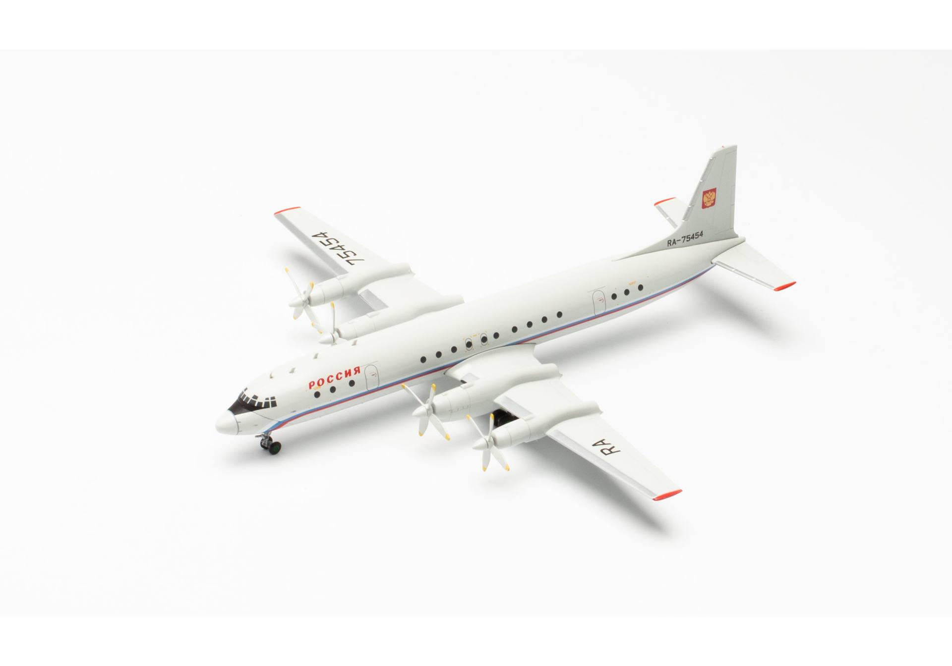 Rossiya Russian State Transport Company Ilyushin IL-18 – RA-75454