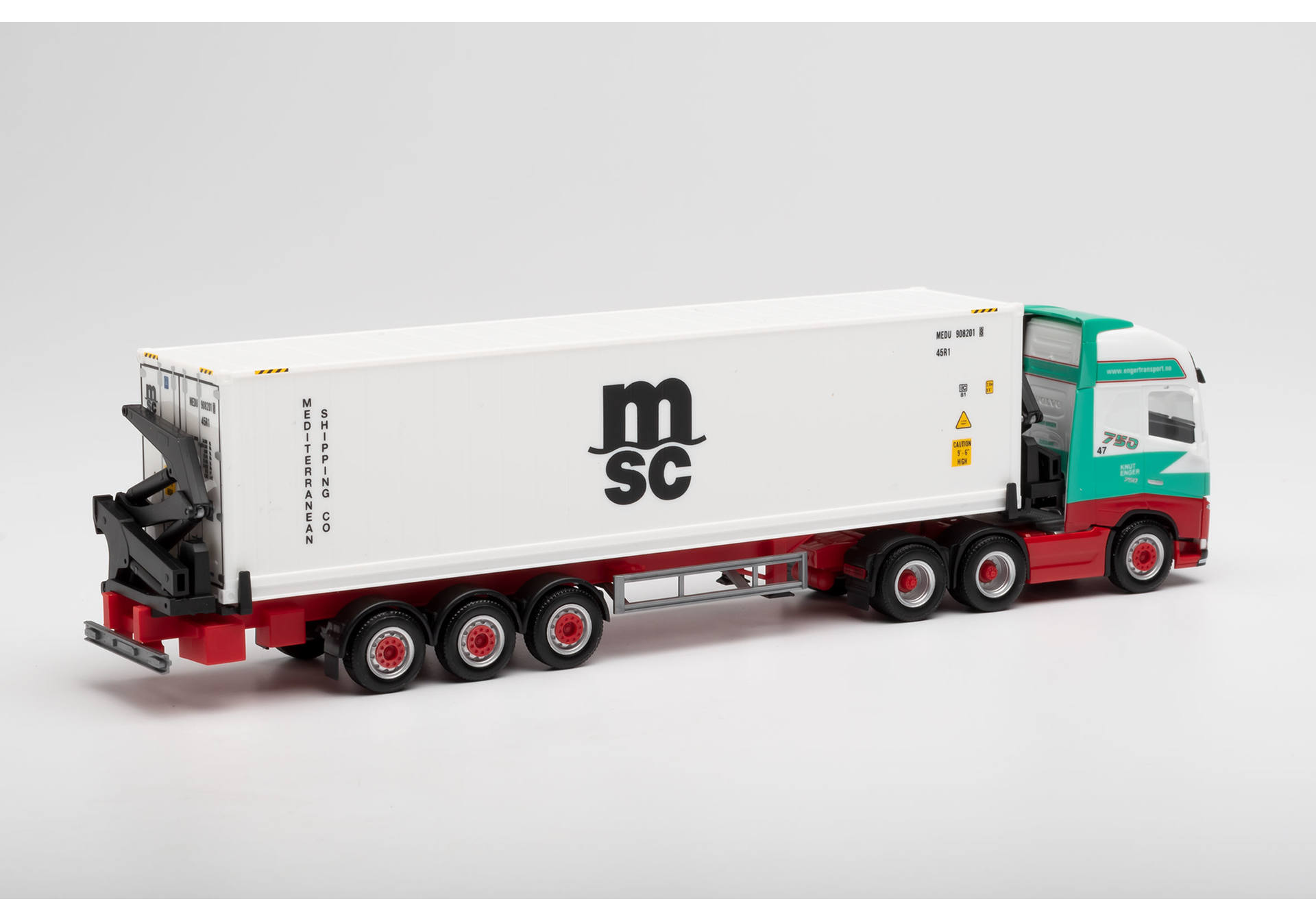 Volvo FH Gl. XL Hammar Container-Seitenlader „Enger Transport“