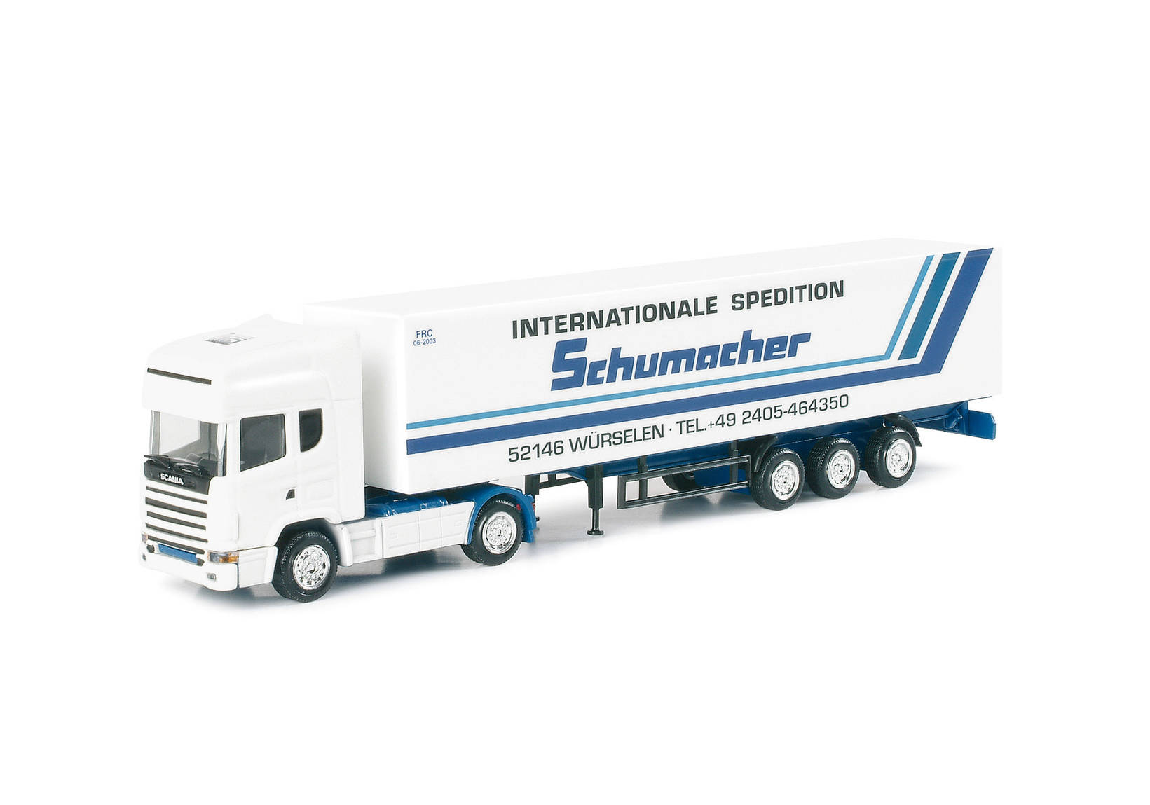 Scania TL Koffer-Sattelzug "Schumacher"