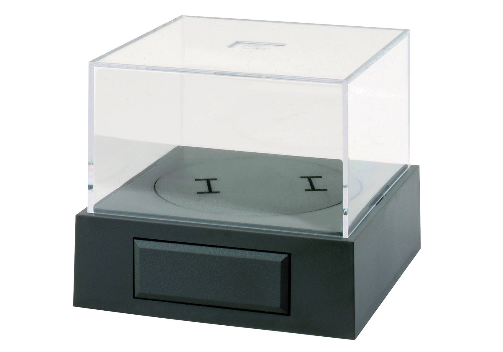 Showroom-Case with revolving stage