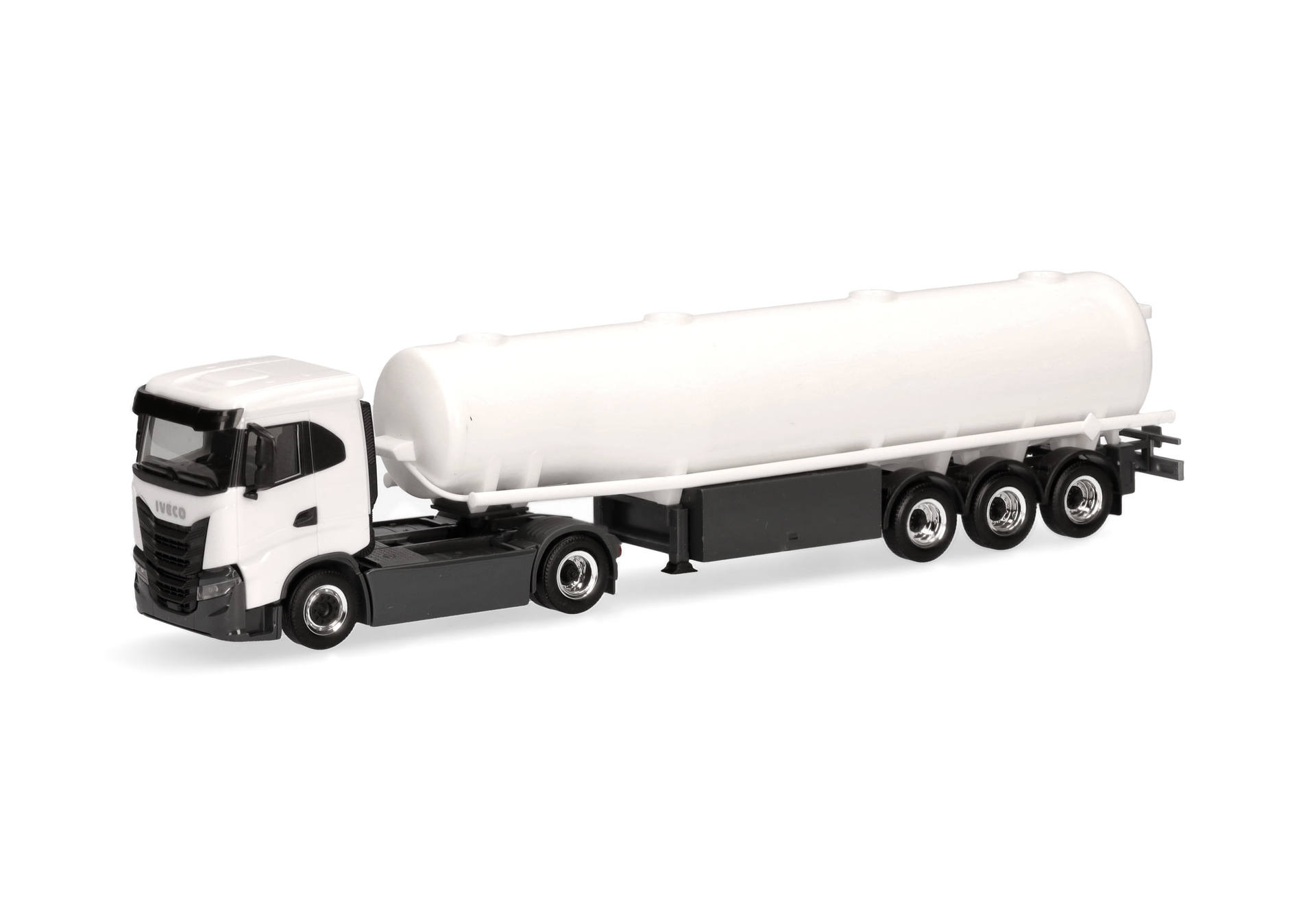 Iveco S-Way ND Willig Tank semitrailer, weiß