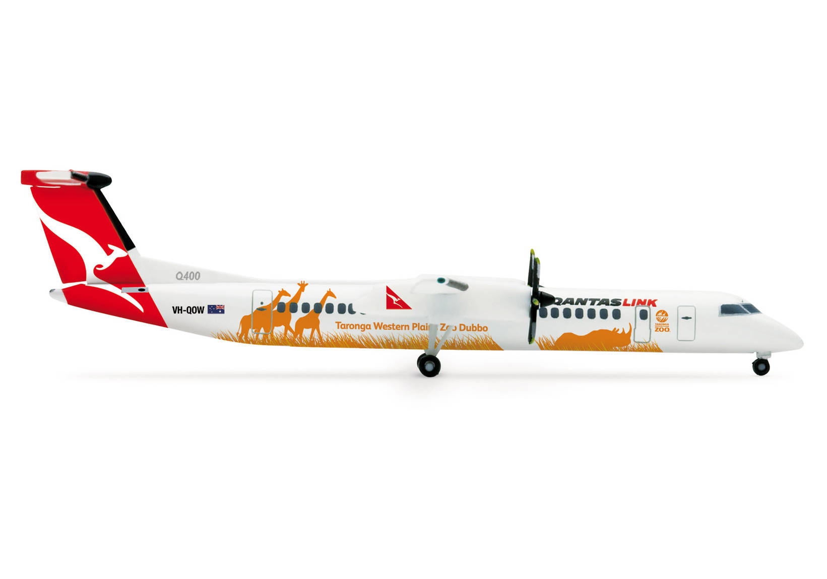QantasLink Bombardier Q400 "Taronga Western Plain Zoo"