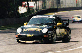 Porsche RS Clubsport '97 Porsche Carrera Cup Advertising print: Graf Start number: 14 Driver: Klaus Graf