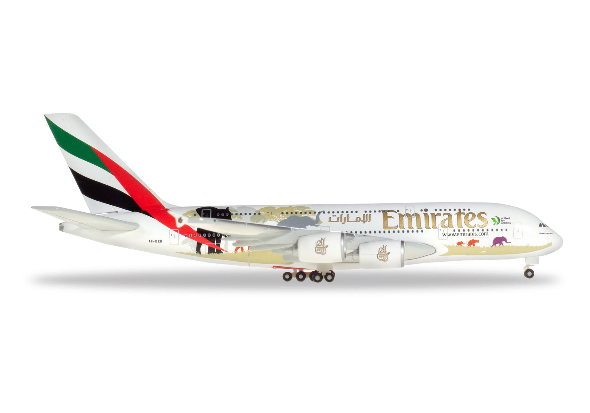 Emirates Airbus A380 "United for Wildlife" (No.2)
