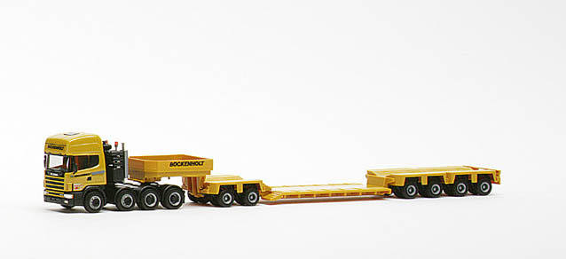 Scania TL low-boy semitrailer "Boeckenholt"