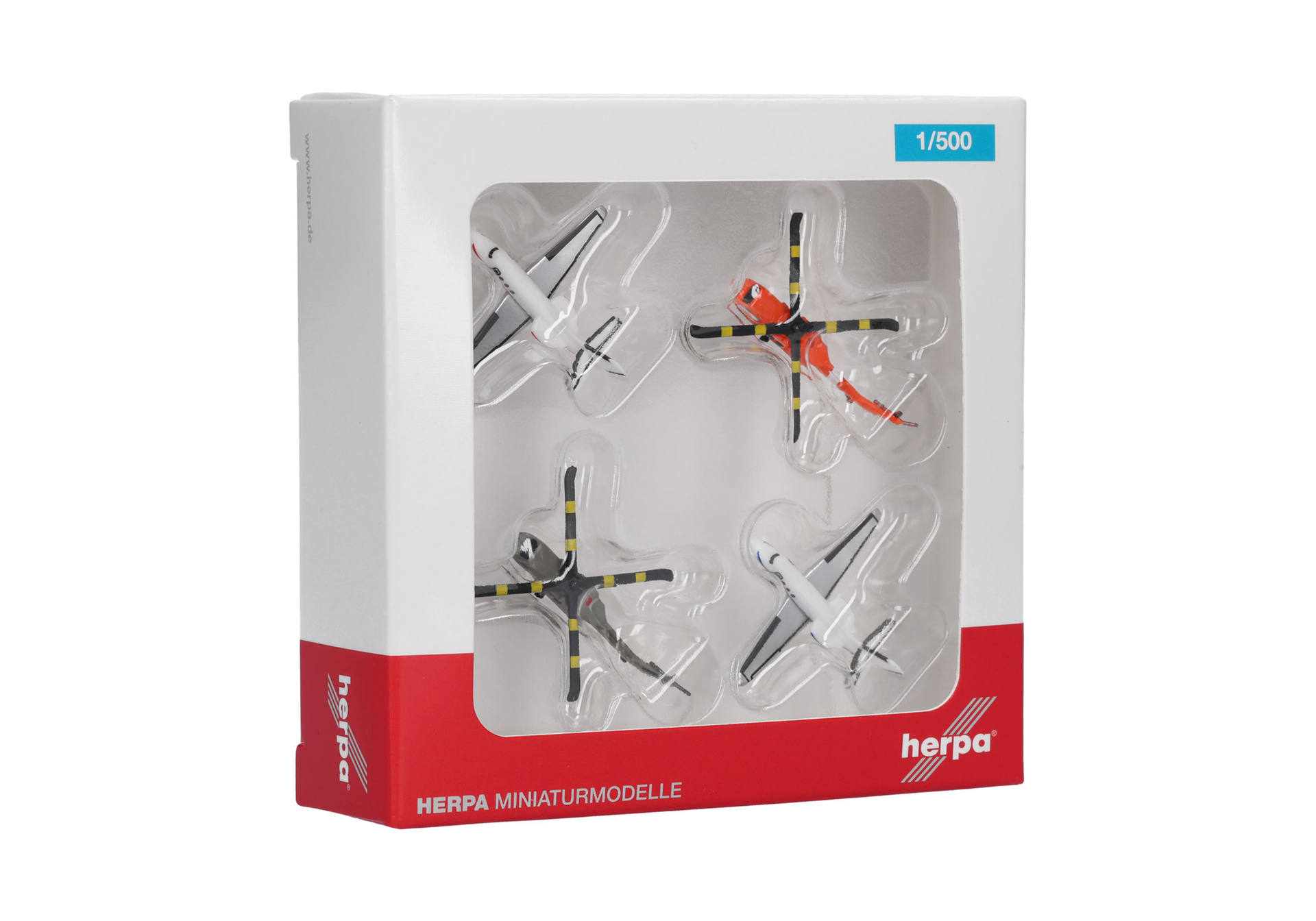 Helikopter und Bizjet Set (2+2)