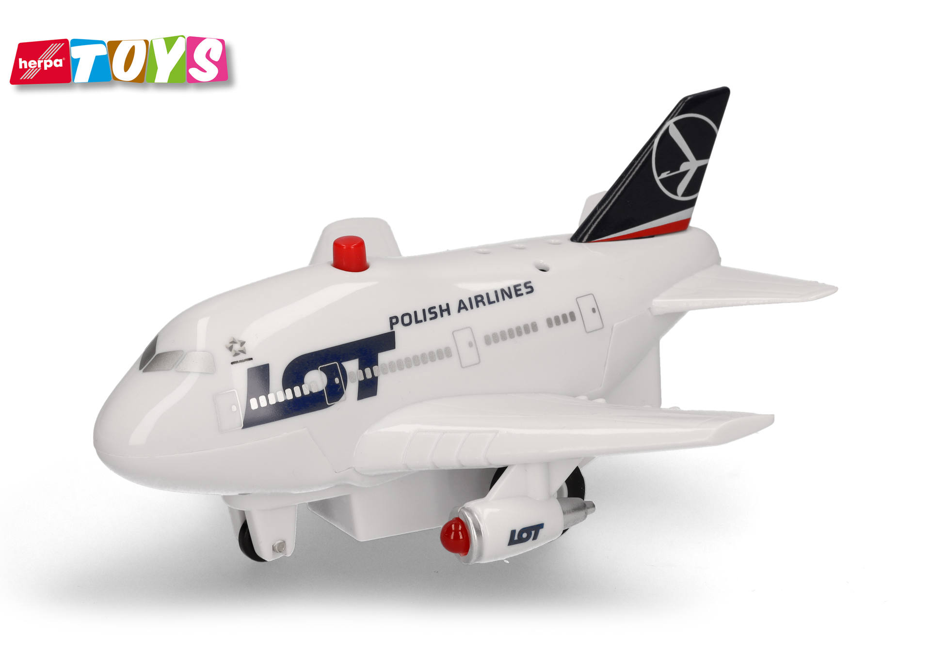 Herpa Toys: Pullback Plane LOT