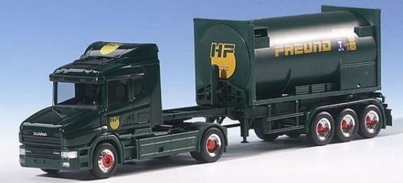 Scania Hauber '96 HL Container saddle train 2a/3a