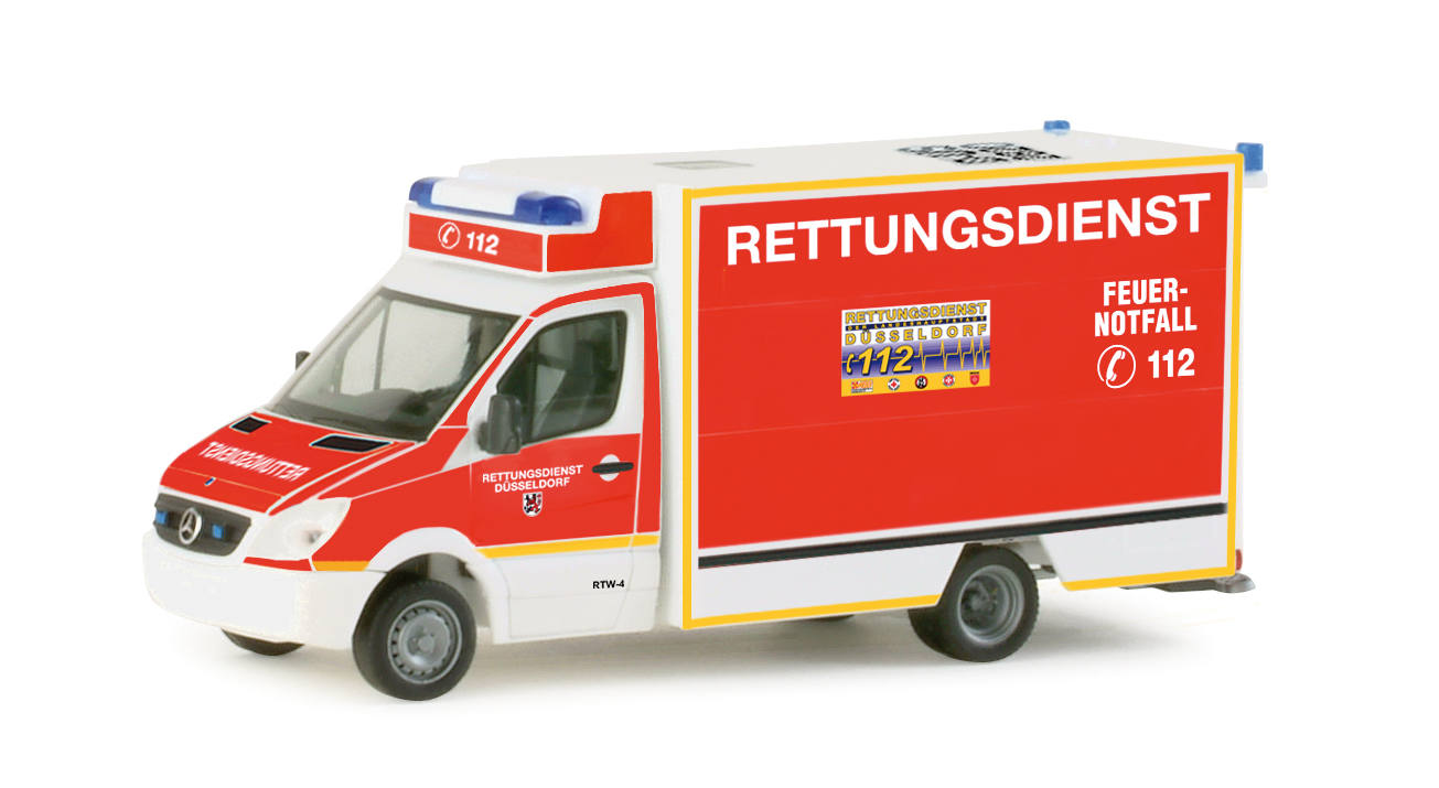 Mercedes-Benz Sprinter 06 Fahrtec RTW "Feuerwehr Düsseldorf"