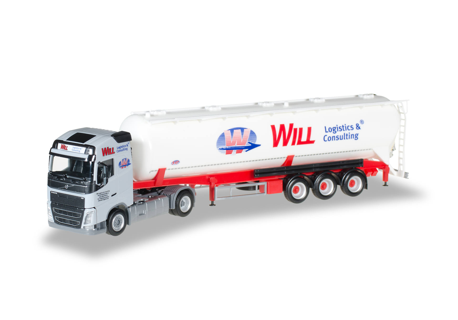 Volvo FH Gl. silo semitrailer "Will Logistics & Consulting"