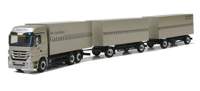 Mercedes-Benz Actros LH euro box trailer "Charter Way"