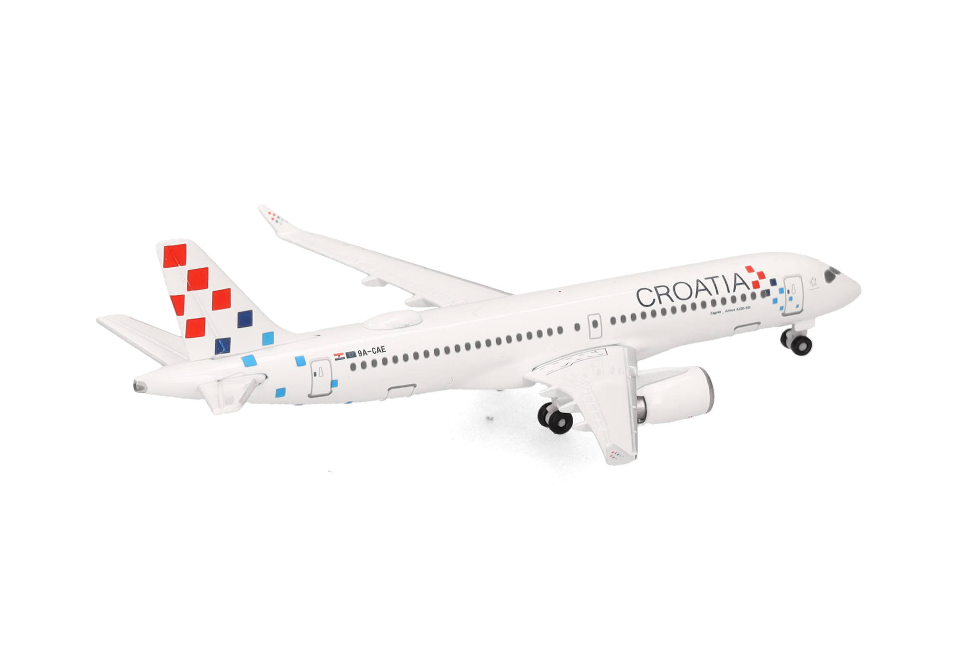 Croatia Airlines Airbus A220-300 - 9A-CAE "Zagreb"