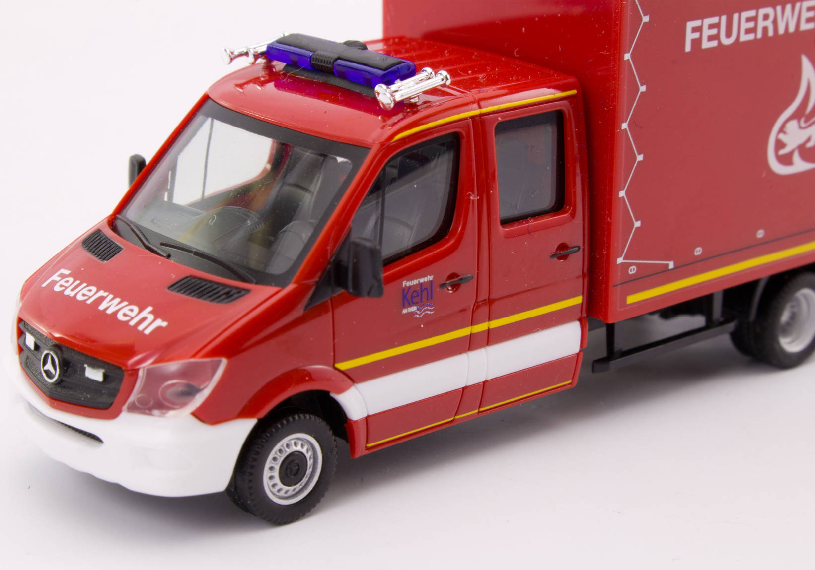 Mercedes-Benz Sprinter Doppelkabine mit Plane "Feuerwehr Kehl"