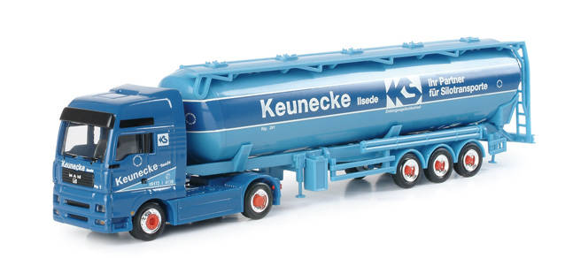 MAN TGA silo semitrailer "Keunecke"