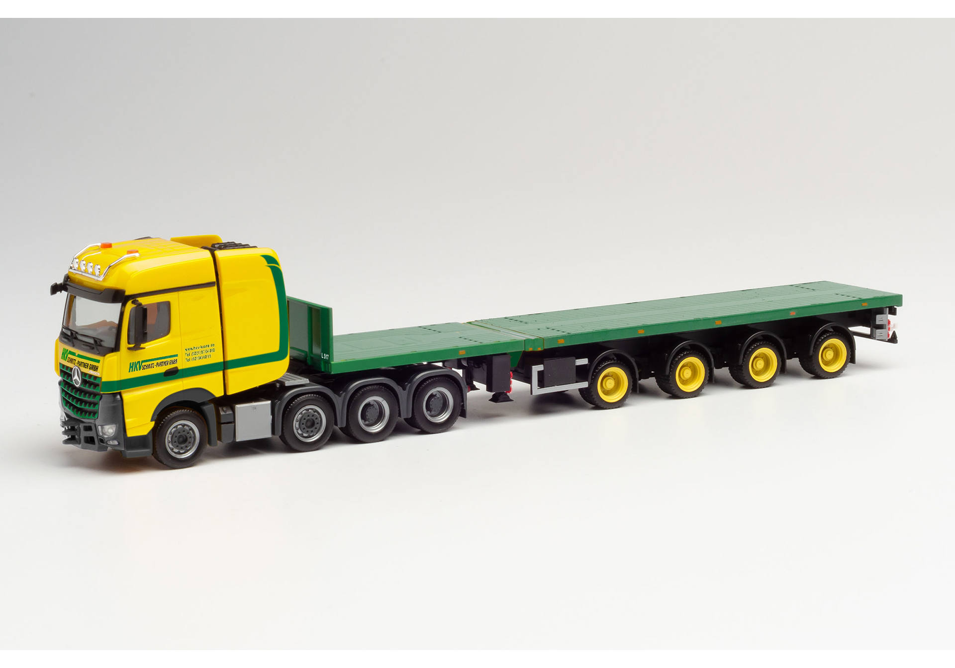 Mercedes-Benz Arocs tele semitrailer „HKV Krane“