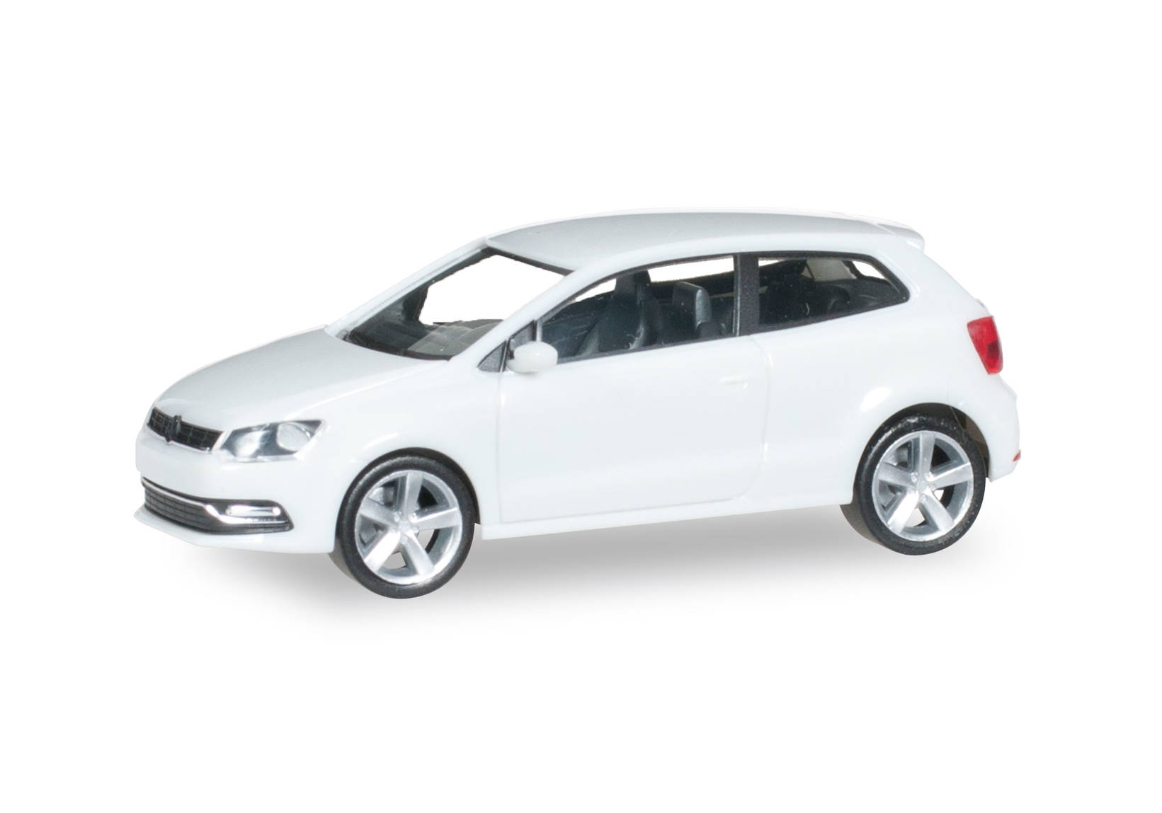 VW Polo 3-türig facelift, pure white