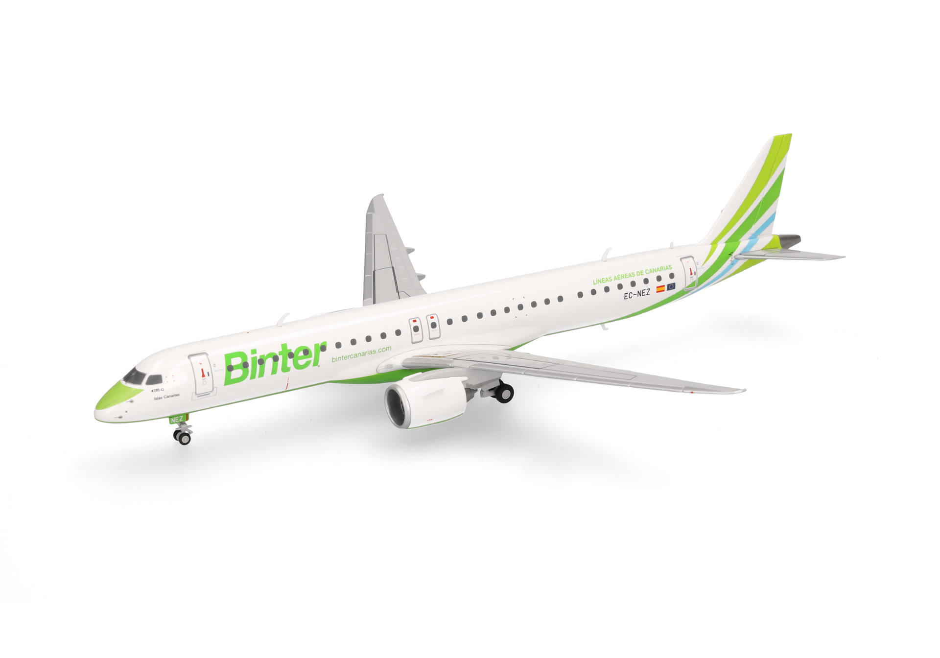 Binter Canarias Embraer E195-E2 - “Islas Canarias” - EC-NEZ 