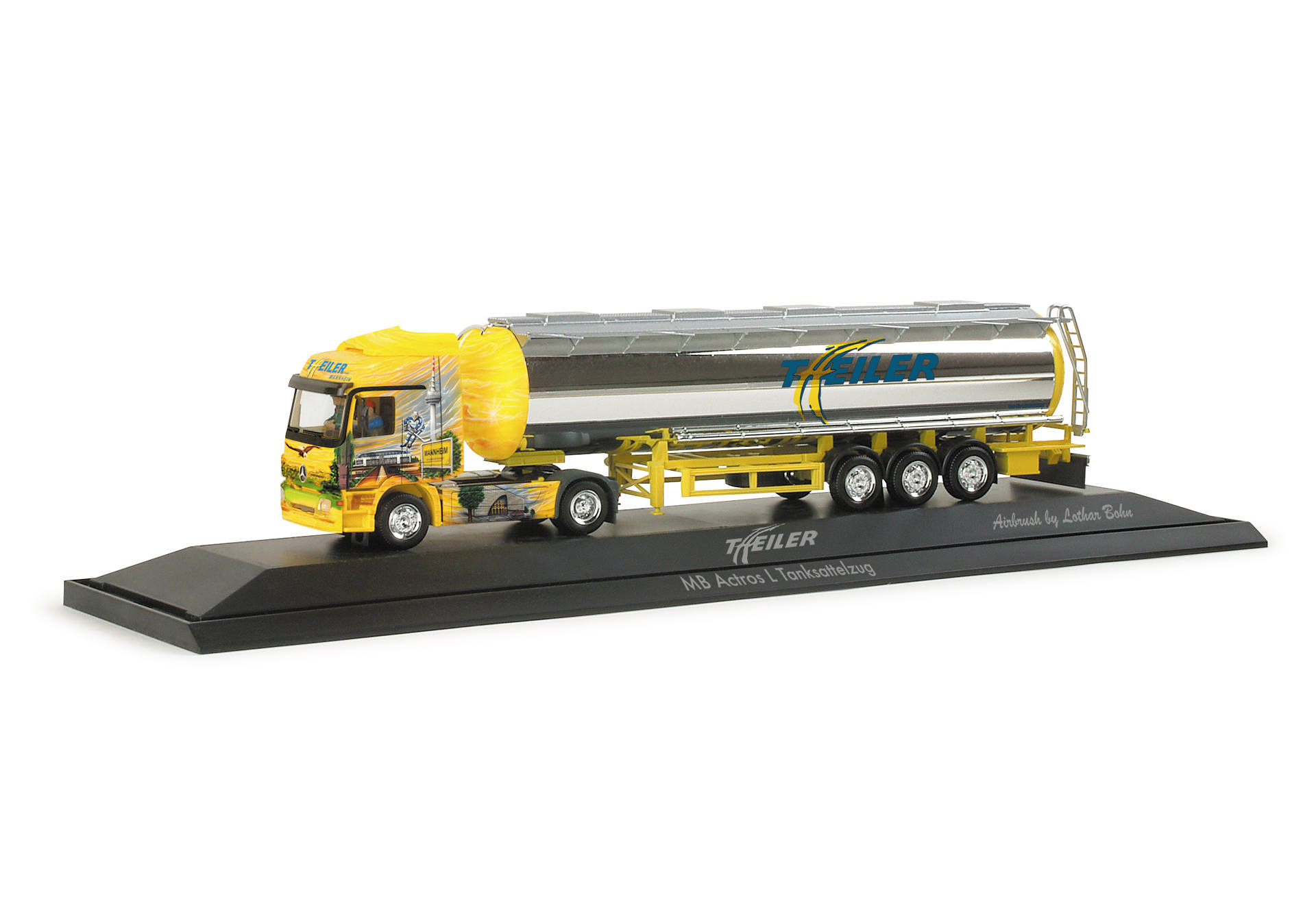 Mercedes-Benz Actros L jumbo tank semitrailer "Theiler"