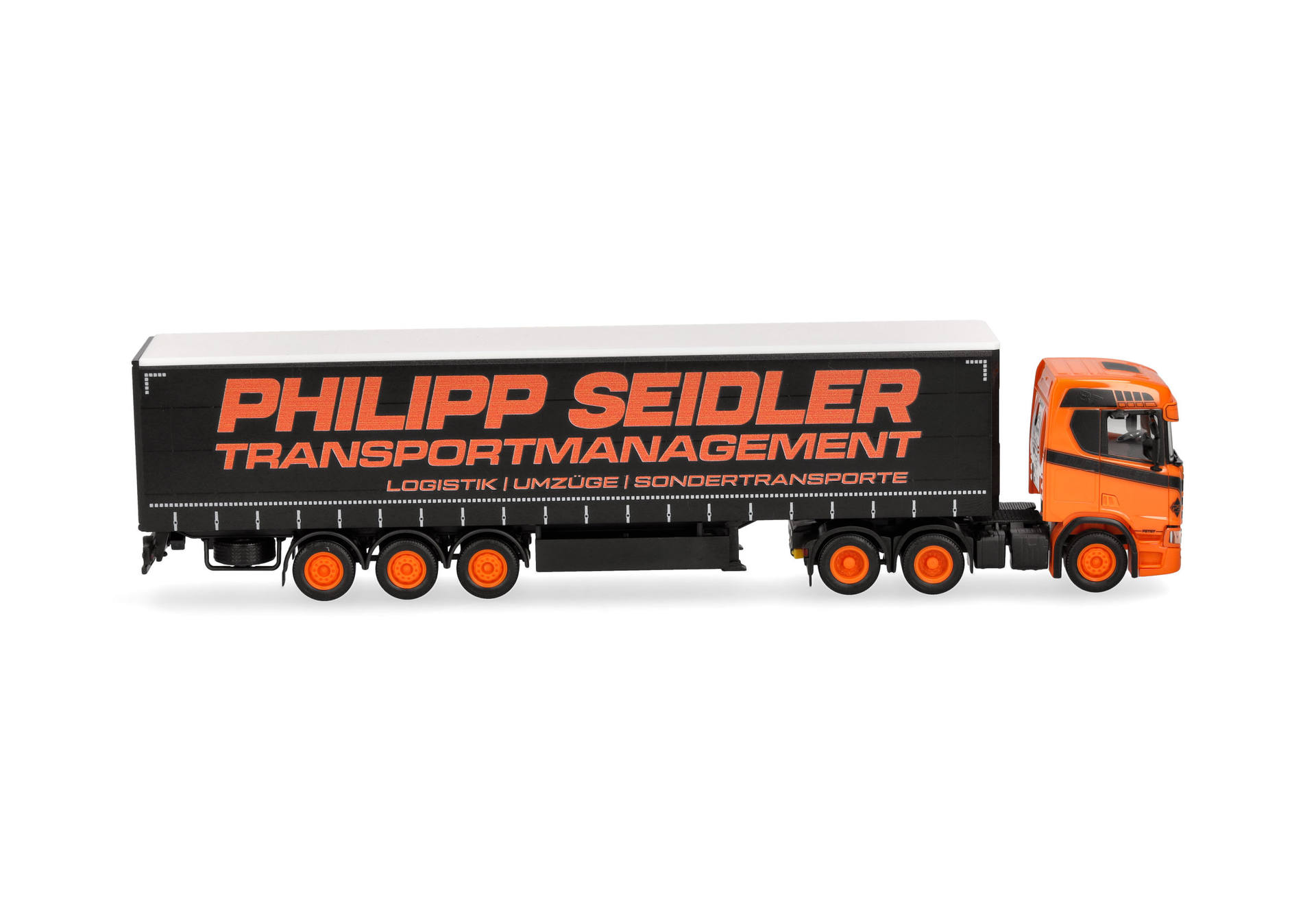 Scania CR 20 ND Gardinenplanen-Sattelzug "Philipp Seidler"