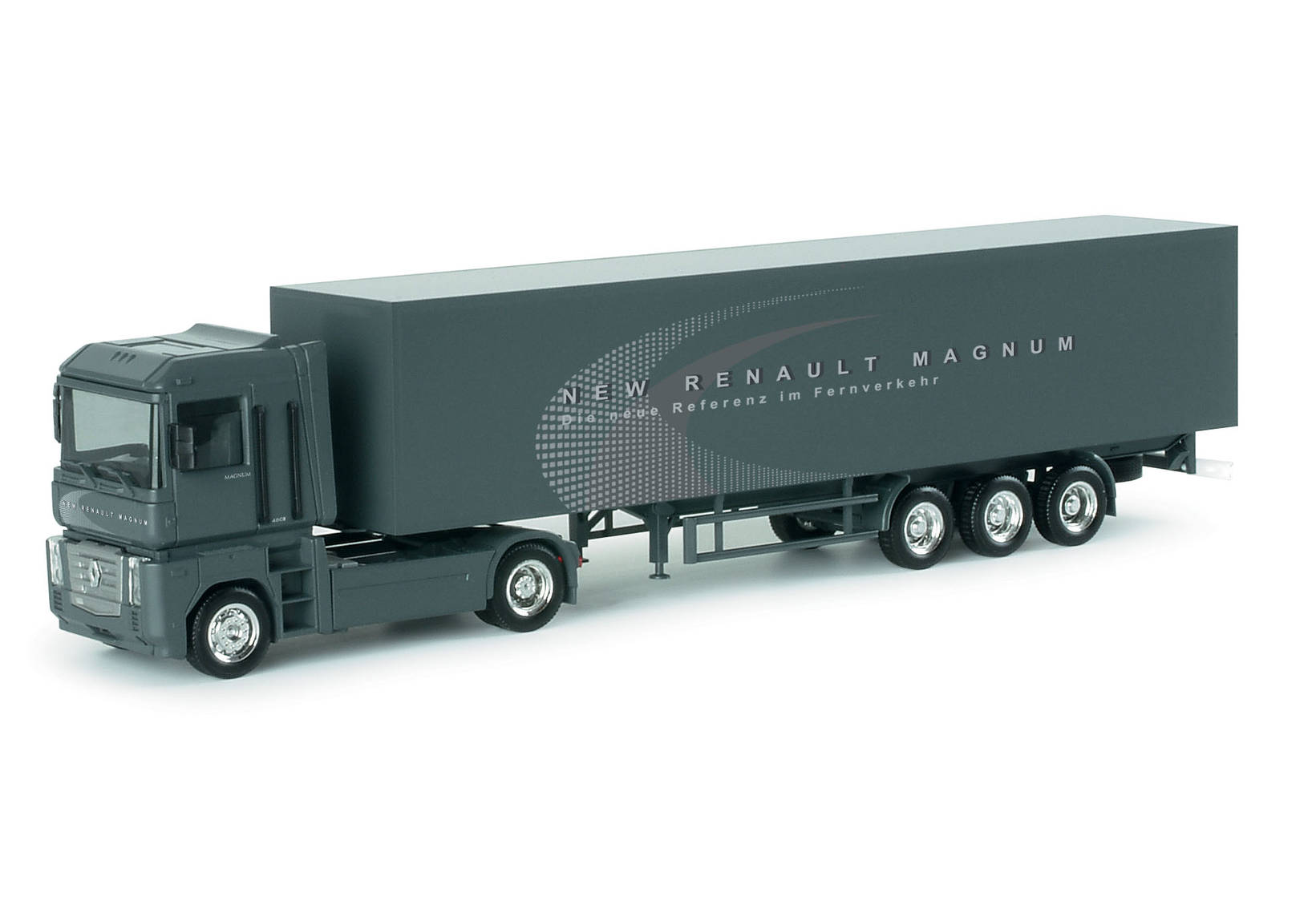 Renault Magnum box semitrailer "Renault"