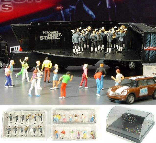 Fulda-Truck Diorama Set "Band"