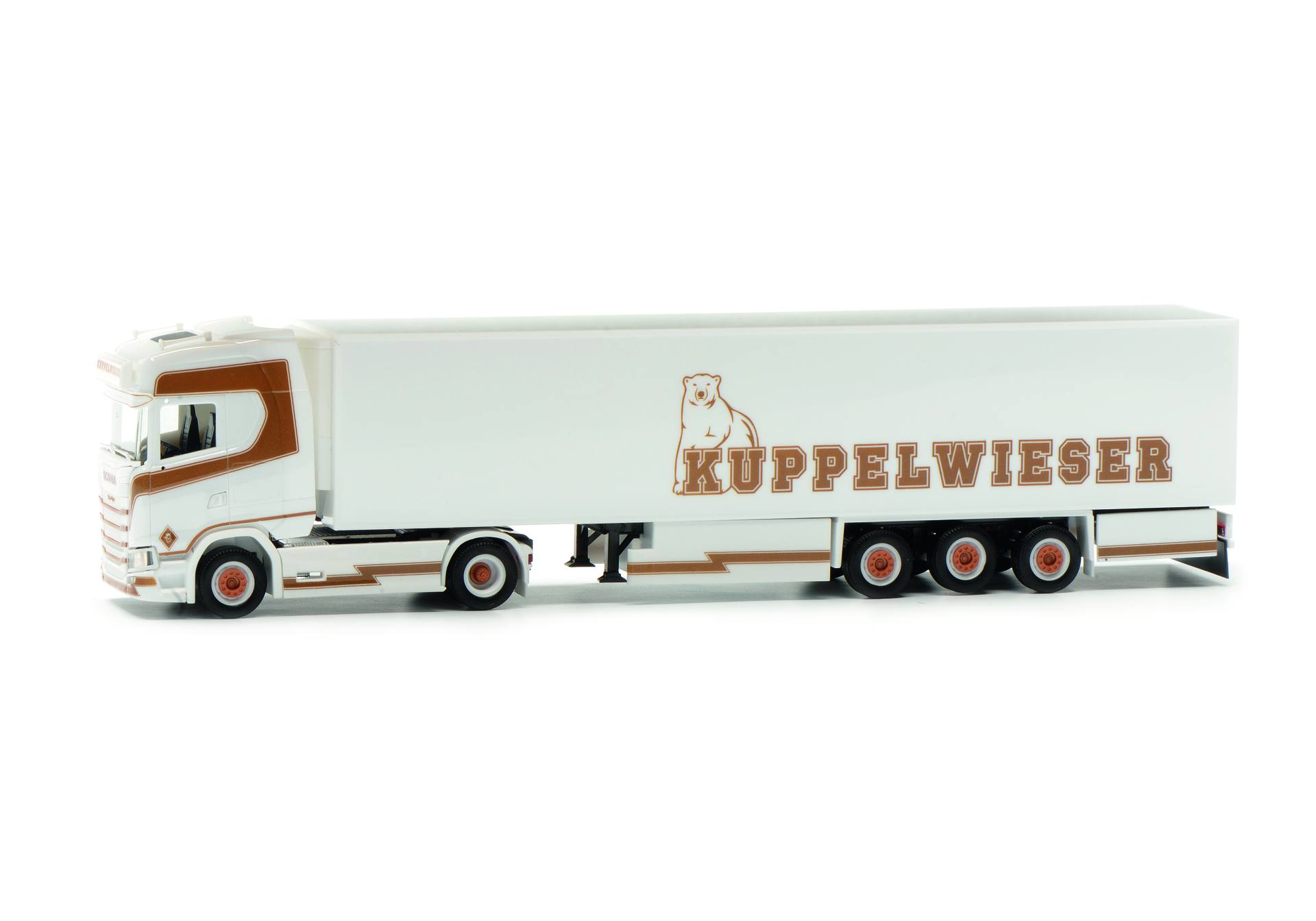 Scania CS Kühlkoffer-Sattelzug "Kuppelwieser" (Sondermodell Schweiz)