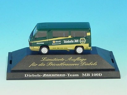 Mercedes-Benz 100 D Racing transporter panel van