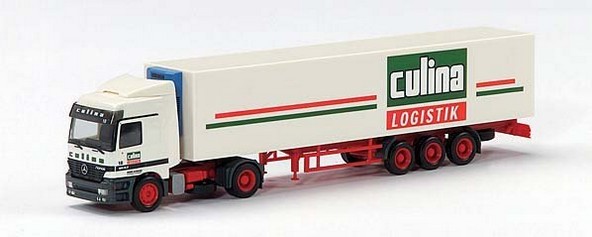Mercedes-Benz Actros L cold suitcase saddle train