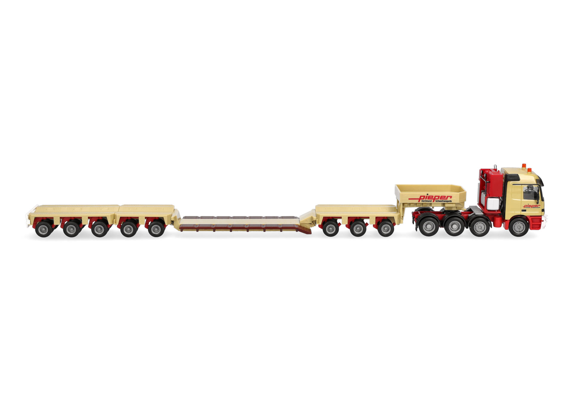 Mercedes-Benz Actros / Titan deep charging saddle train