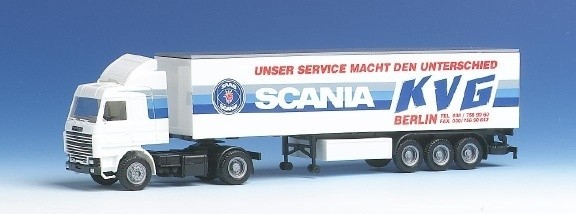Scania 143 m suitcase saddle train 2A/3A