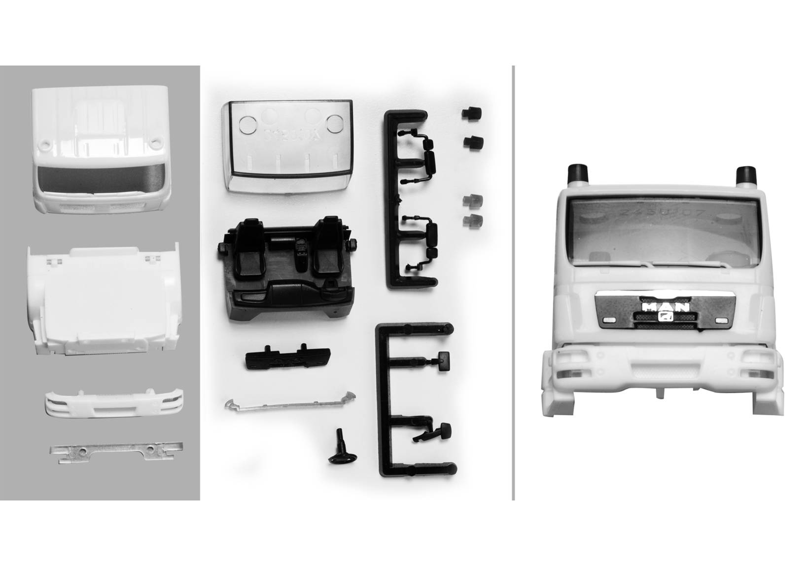 MAN TGM/08 for turnable ladder Content: 2 pcs.